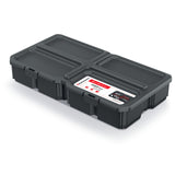 Tool Organizer Verktygslåda 3 Avtagbara Fack 285 x 158 x 57 mm Svart Lock