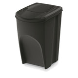 Keden Sortibox Avfallssepareringssystem 4x35L Set Avfallssepareringskärl Återvinning Återvinningskärl Avfallssorteringskorgar Plastsoptunnor