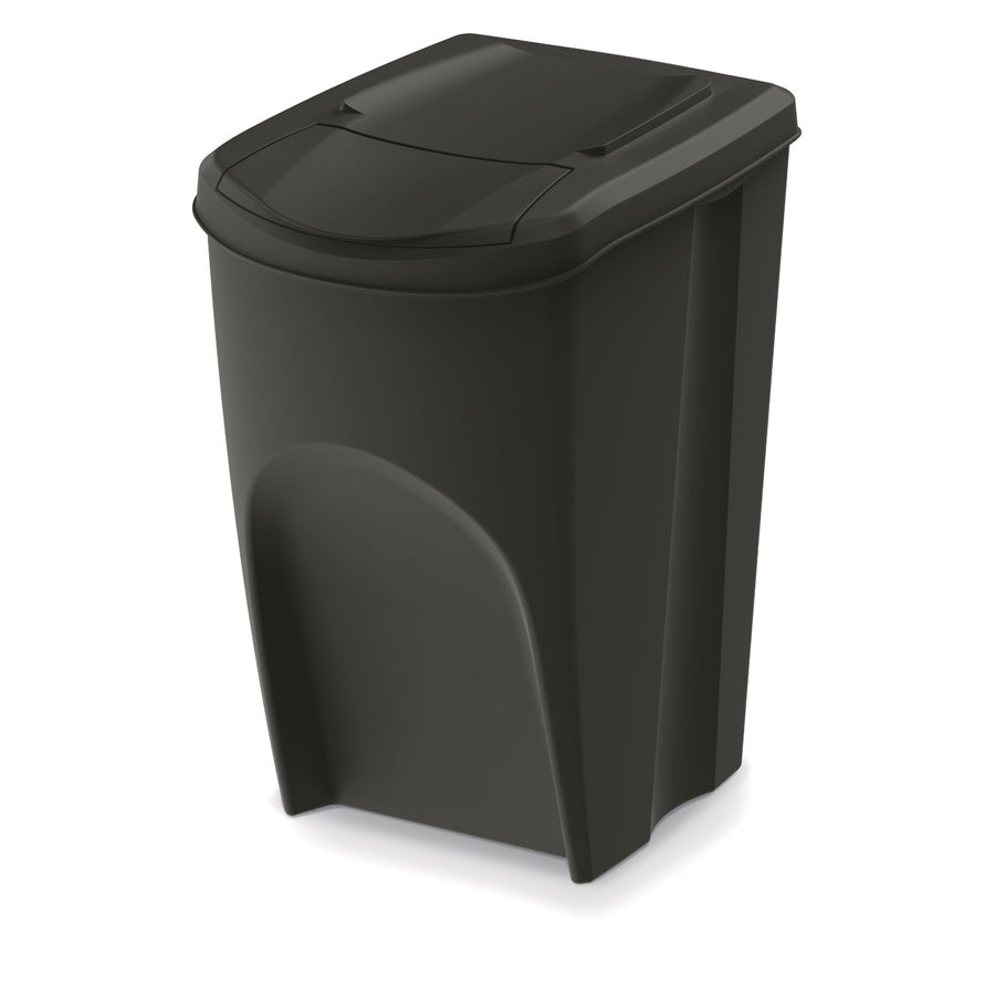 Keden Sortibox Avfallssepareringssystem 4x35L Set Avfallssepareringskärl Återvinning Återvinningskärl Avfallssorteringskorgar Plastsoptunnor