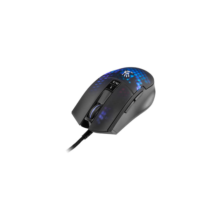 A4tech Bloody L65 MAX RGB Honeycomb Gaming Mouse Max 12000 DPI USB RGB Bakgrundsbelyst 2000 Hz Ultrapolling 9 Knappar