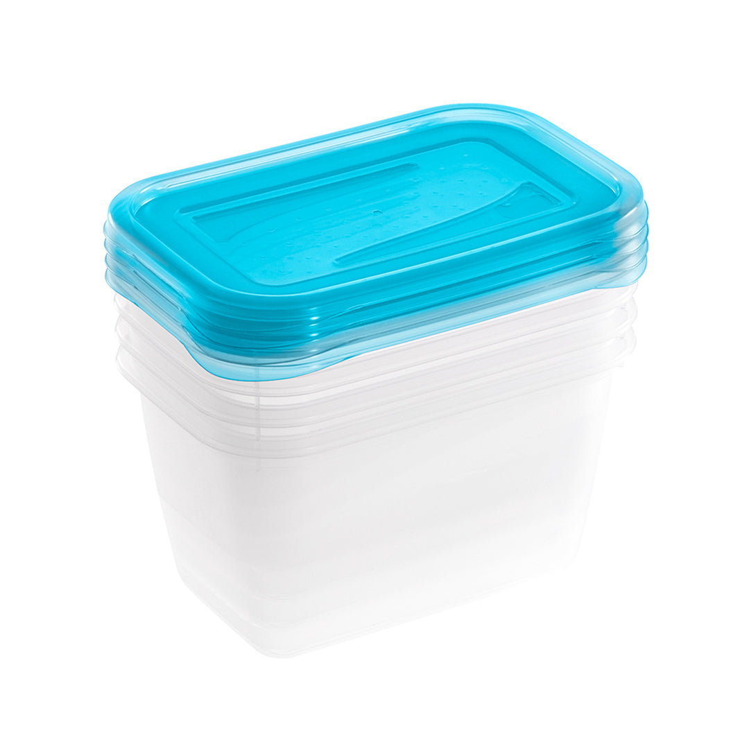 Keeeper Fredo Fresh Set Med 4 x 0,75l Behållare För Förvaring Av Mat
