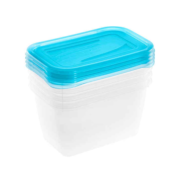 Keeeper Fredo Fresh Set Med 4 x 0,75l Behållare För Förvaring Av Mat