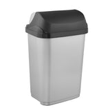 Keeeper Rasmus Soptunna Med Roterande Lock Kapacitet 25 L Silver