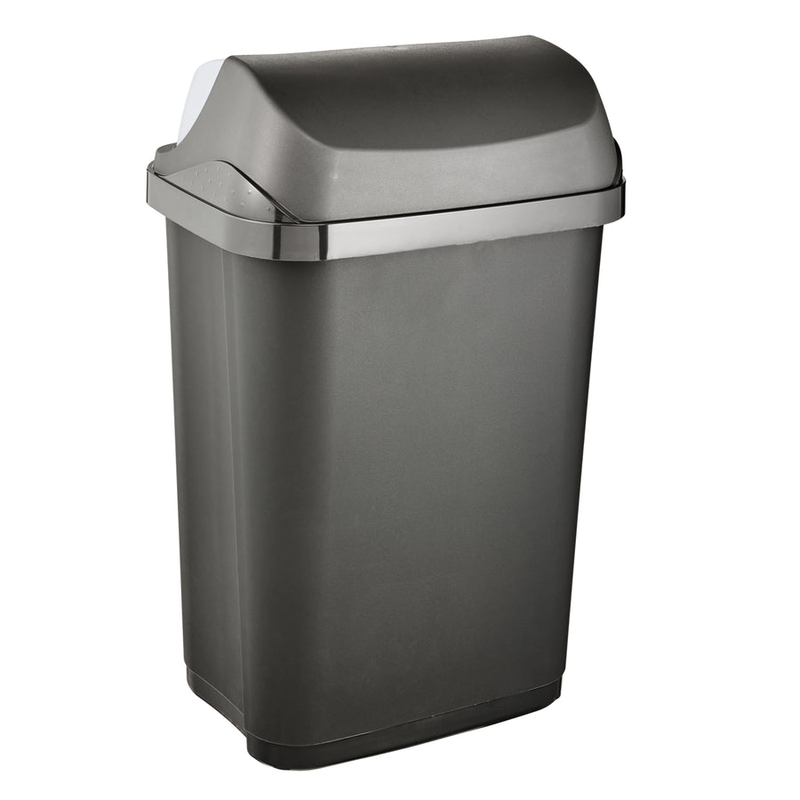 Keeeper Rasmus Soptunna Med Roterande Lock Kapacitet 25 L Grafit