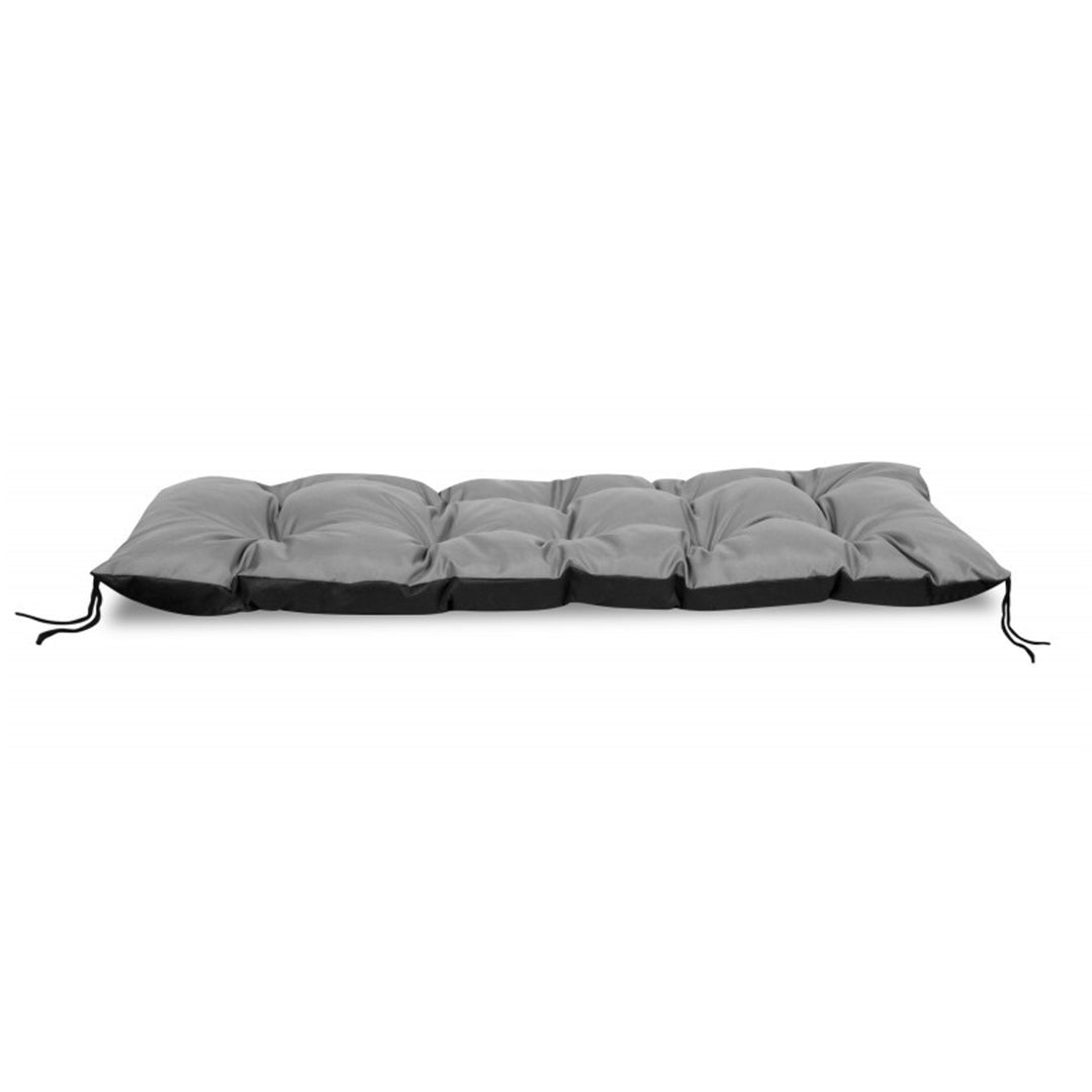 KingGarden Trädgårdsstolsdyna För En Trädgårdsstol Solstolsdyna 180x50cm Vattentät Codura PVC Grå