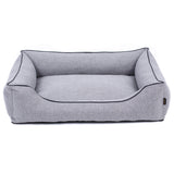 Mestizo Mallorca Comfort Sällskapssäng Hundkorg Hundsoffa Gjord Av Slitstarkt Klädseltyg (Yttermått: 80 x 60 cm, Innermått: 56 x 40 cm)