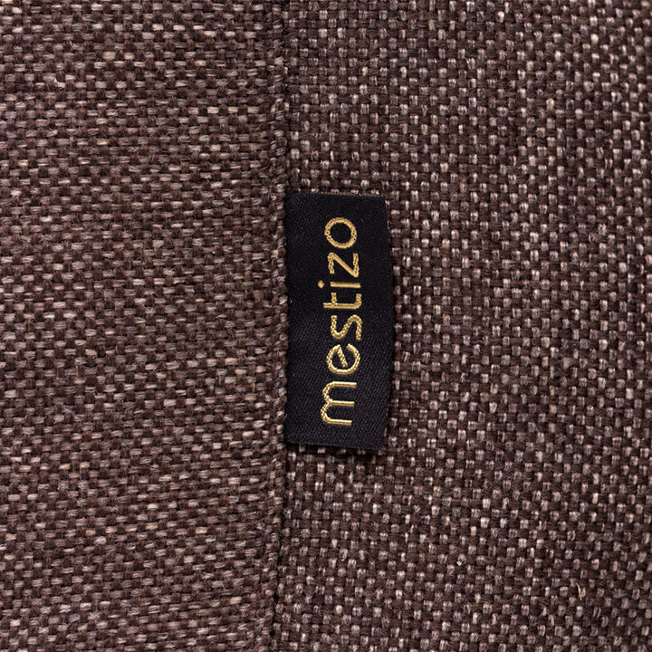 Mestizo Mallorca Comfort Sällskapssäng Hundkorg Hundsoffa Gjord Av Slitstarkt Klädseltyg (yttermått: 100x75cm / innermått: 70x53cm, beige/vit)