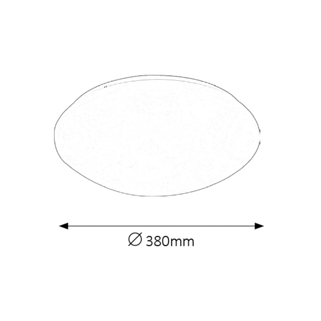 Rabalux Lucas Rund Taklampa Vit 24W Plafondlampa 3439