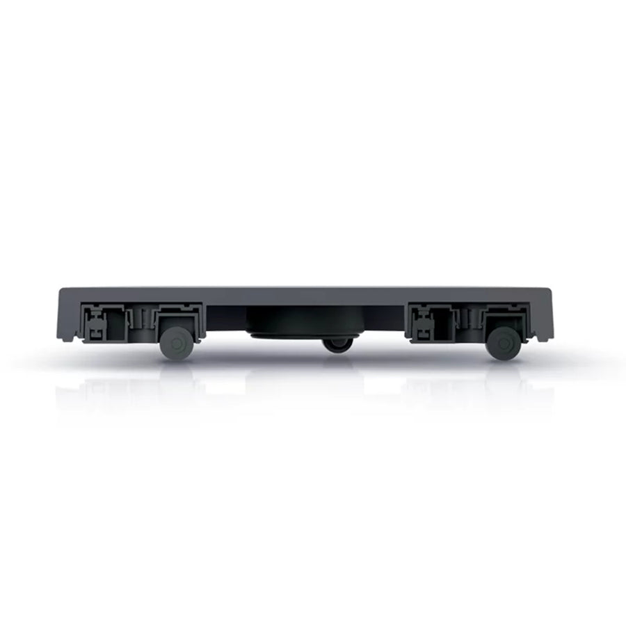 Prosperplast IPMR300-S433 Mobil Plattform Rund 29,2 cm Antracit Mobil Plattform På Hjul Trädgård Blomkruka
