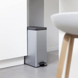 Curver papperskorg, med pedal, kapacitet 40l, Slim Bin