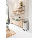 Curver papperskorg, med pedal, kapacitet 40l, Slim Bin