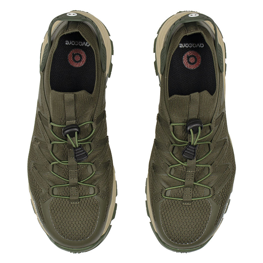 AVACORE halvstövlar, slip-on, khaki, storlek 40, MILTREKK