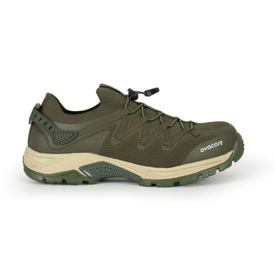 AVACORE halvstövlar, slip-on, khaki, storlek 41, MILTREKK