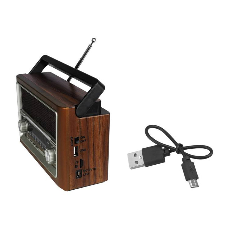 LTC bärbar radio, Bluetooth, FM/AM/SW, USB, LXLTC118UBT