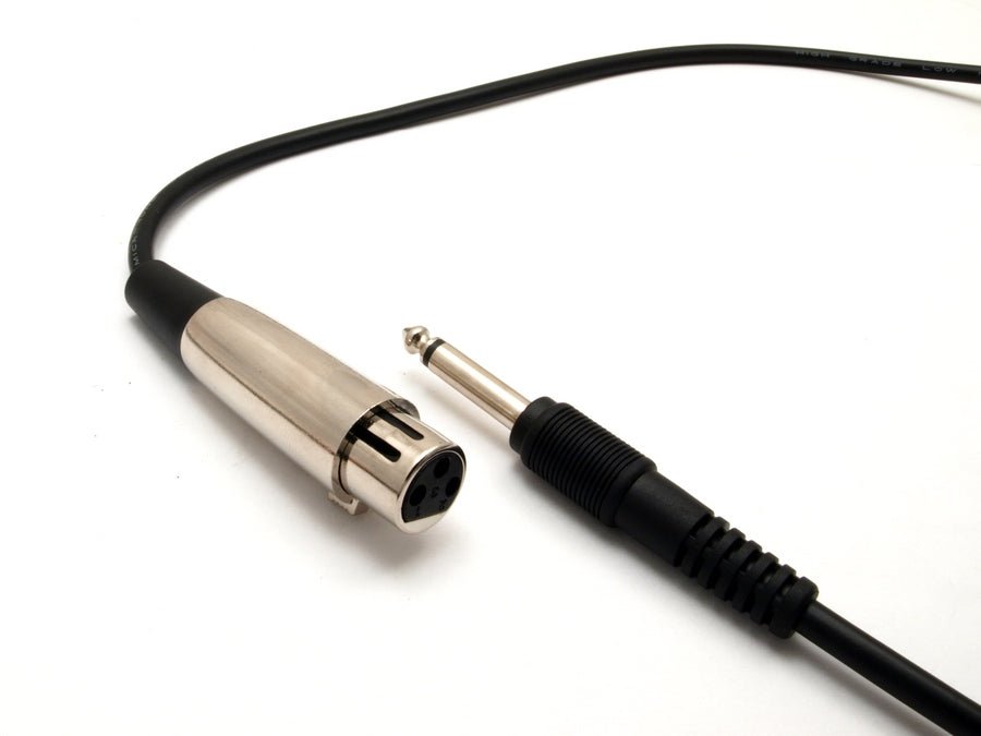 Dynamisk mikrofon Rebel DM-604 + fodral, kabel XLR - Jack 6,3 mm